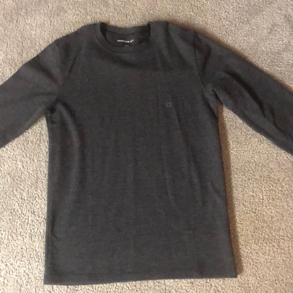 Adult Small American Eagle Long Sleeve Shirt
